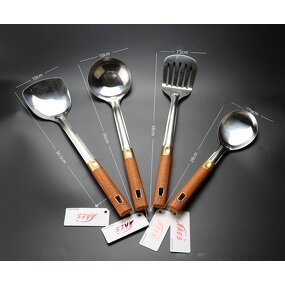 Kitchen Utensil Set Manufacturer - OEM Stainless Steel with Handle Ladle Set