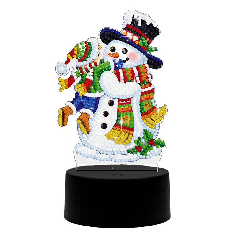 Diamond Painting Night Light Manufacturer - OEM Kids DIY USB Touch Control Printed Kit