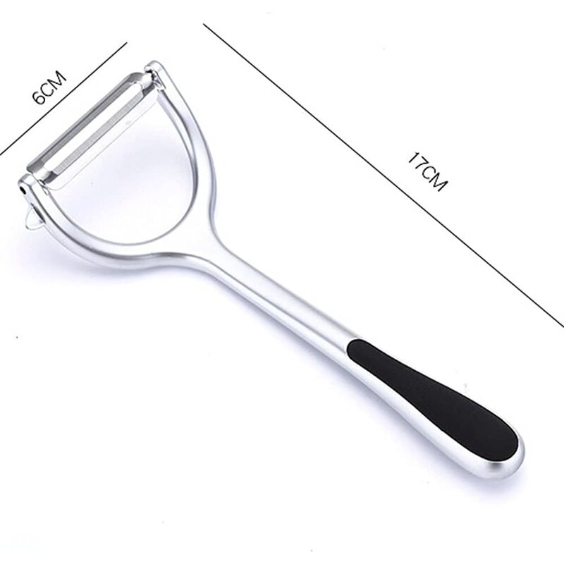Potato Peeler Supplier - OEM Portable Kitchen Gadget with Metal Handle