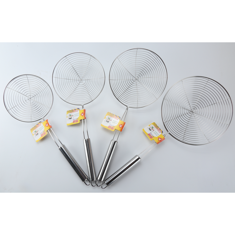 Spider Strainer Ladle Manufacturer - OEM Stainless Steel for Oil Filter Removal