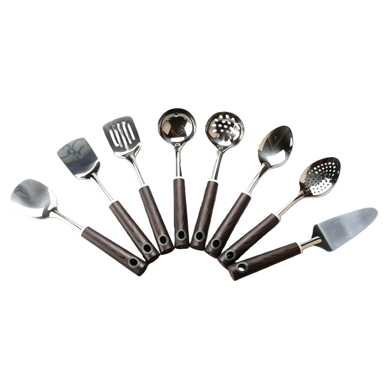Kitchen Utensil Set Supplier - OEM 2025 New 8 Piece Cookware Dishwasher Safe