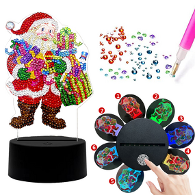 Diamond Painting Night Light Manufacturer - OEM Kids DIY USB Touch Control Printed Kit