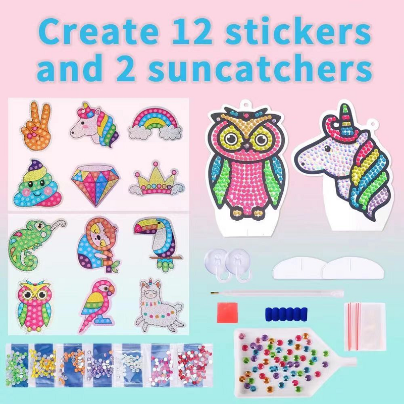 Diamond Painting Set Manufacturer - OEM 5D DIY Handpainted Unicorn Sticker Craft