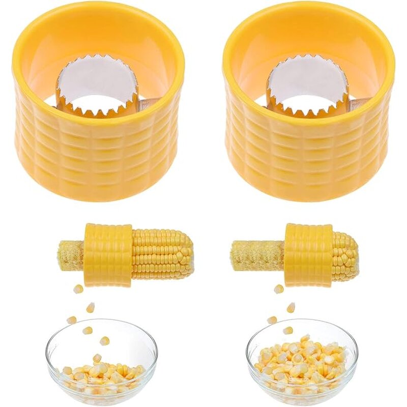 Corn Kernel Remover Supplier - OEM Easy Safe Metal Peeler Serrated Blade Tool