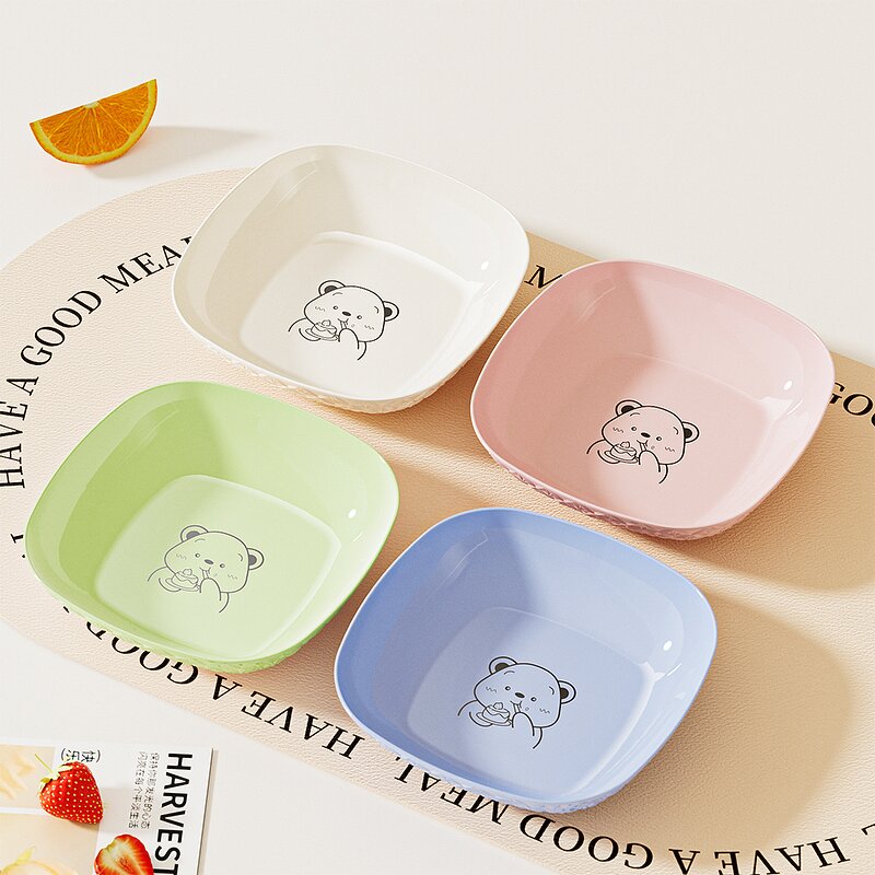 Lunch Box Factory - OEM Cute 5 Compartment Microwaveable with Insulated Bag