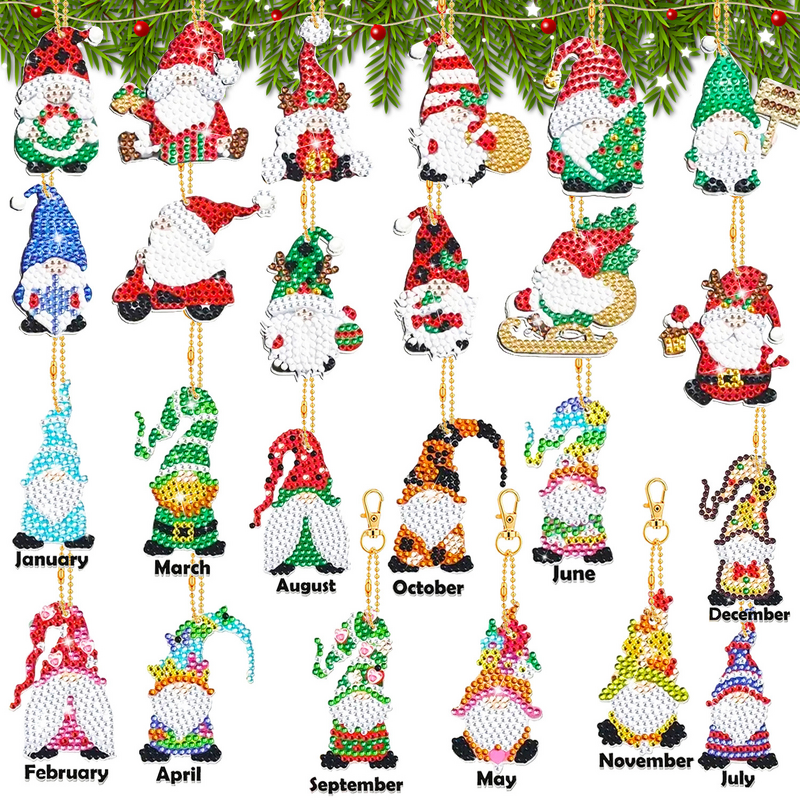 Diamond Painting Keychain Factory - OEM 5D DIY Cartoon Unicorn Dinosaur Ornament