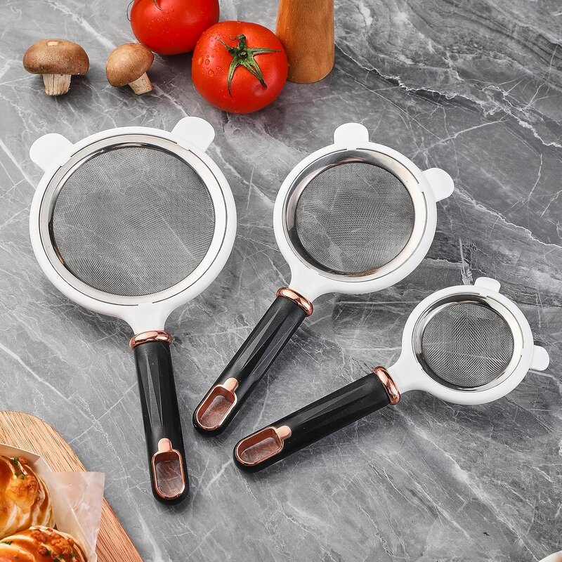 Skimmer Spoon Set Manufacturer - OEM 304 Stainless Steel 3 PCS Oil Filter