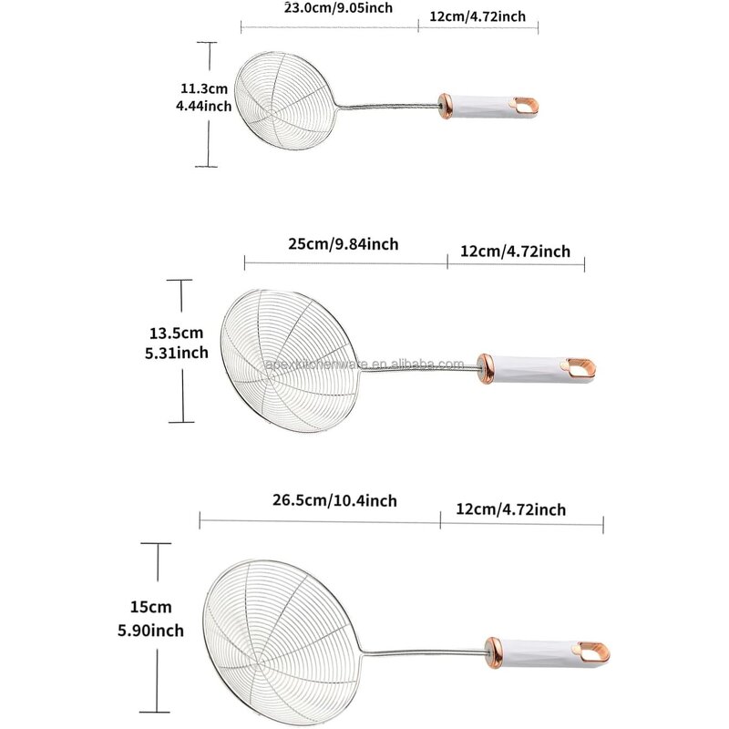 Kitchen Skimmer Supplier - OEM Slotted Spoon Heat Resistant Metal Utensil