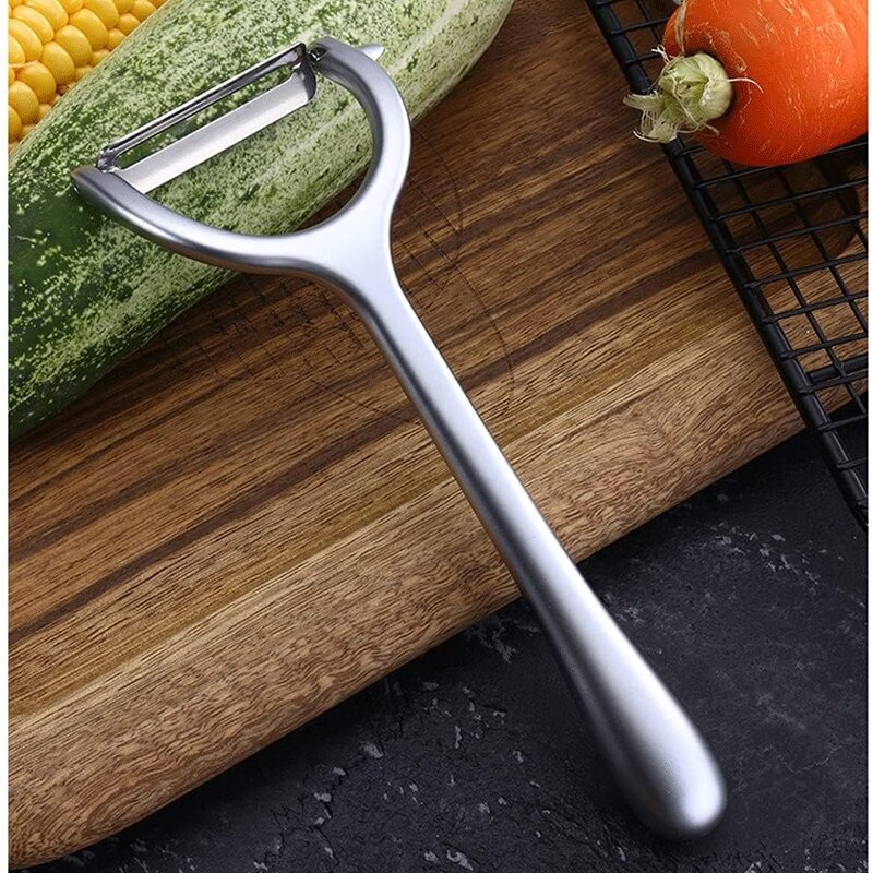 Potato Peeler Supplier - OEM Portable Kitchen Gadget with Metal Handle