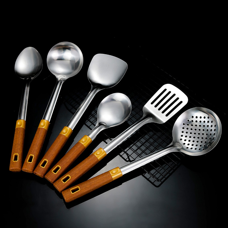 Kitchen Utensil Set Manufacturer - OEM Stainless Steel with Handle Ladle Set