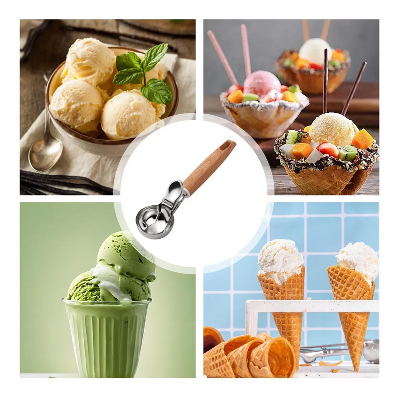 Ice Cream Scoop Supplier - OEM Wholesale Stainless Steel Cookie Dough Scooper