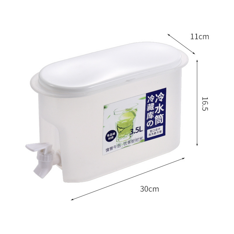 Plastic Drink Dispenser Supplier - OEM Wholesale 3.5L with Spigot for Juice Water