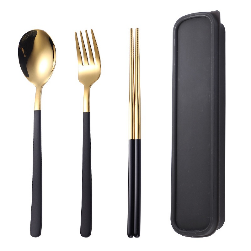 Stainless Steel Flatware Set Manufacturer - OEM Portable Disposable with Gift Case