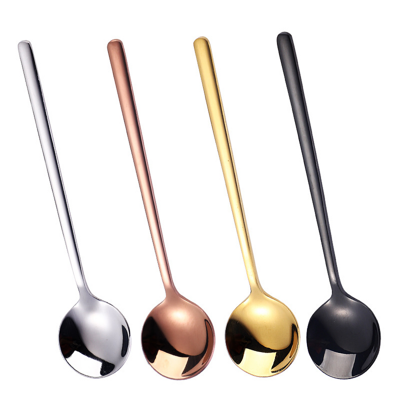Coffee Spoon Manufacturer - OEM Wholesale Golden Stainless Steel Polished Finish