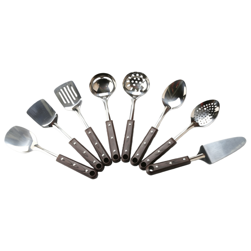 Kitchen Utensil Set Supplier - OEM 2025 New 8 Piece Cookware Dishwasher Safe