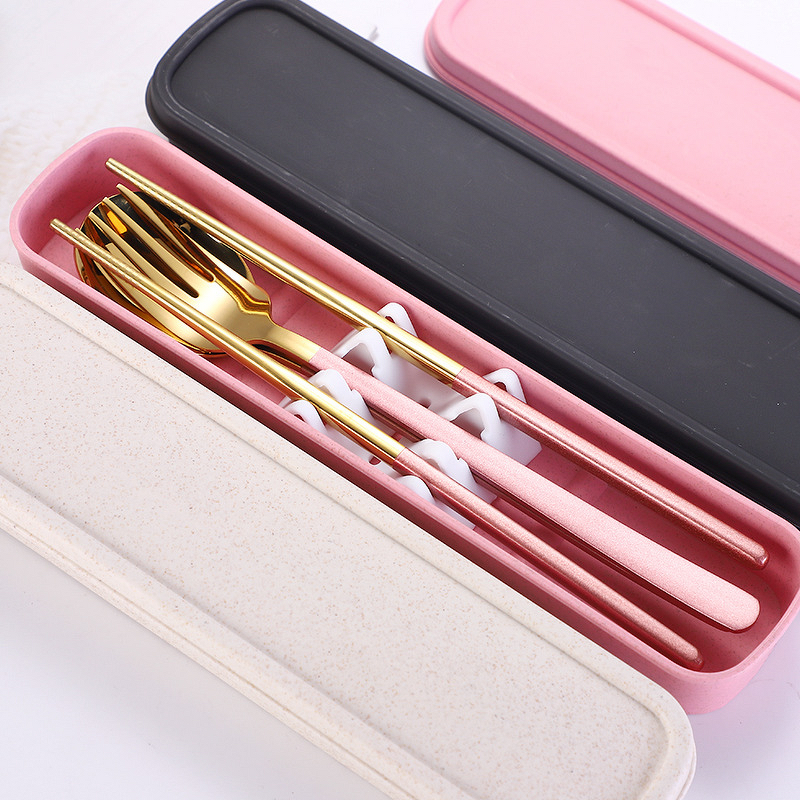 Stainless Steel Flatware Set Manufacturer - OEM Portable Disposable with Gift Case