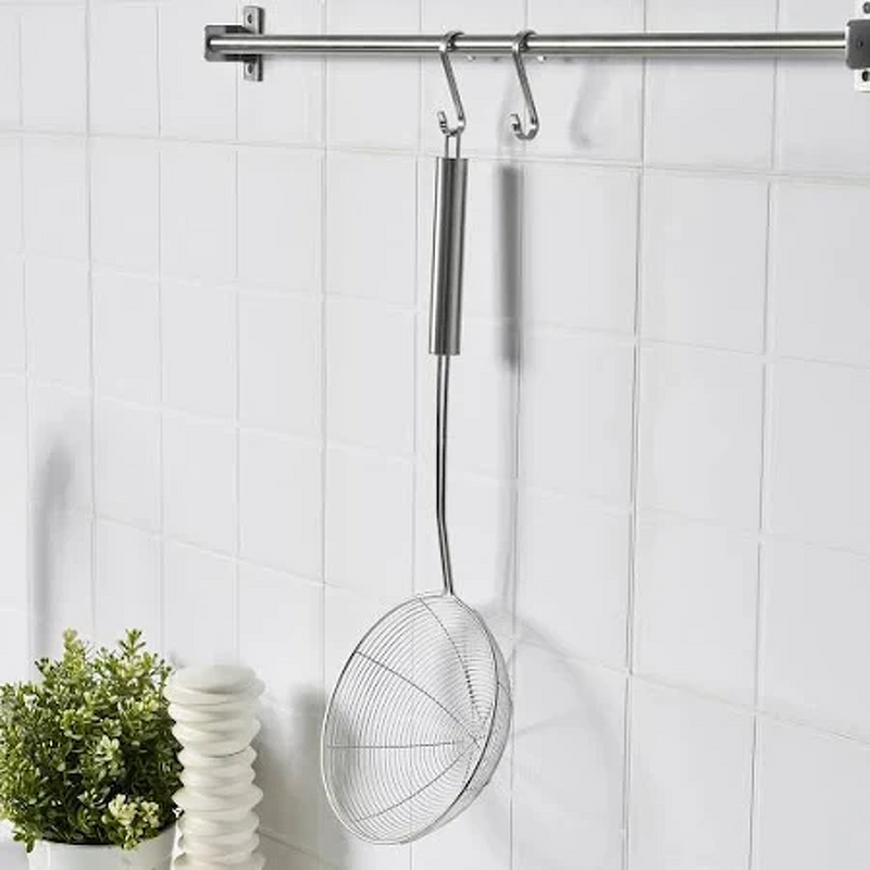 Wire Skimmer Spoon Factory - OEM Bulk Buy 201 Stainless Steel Spider Strainer