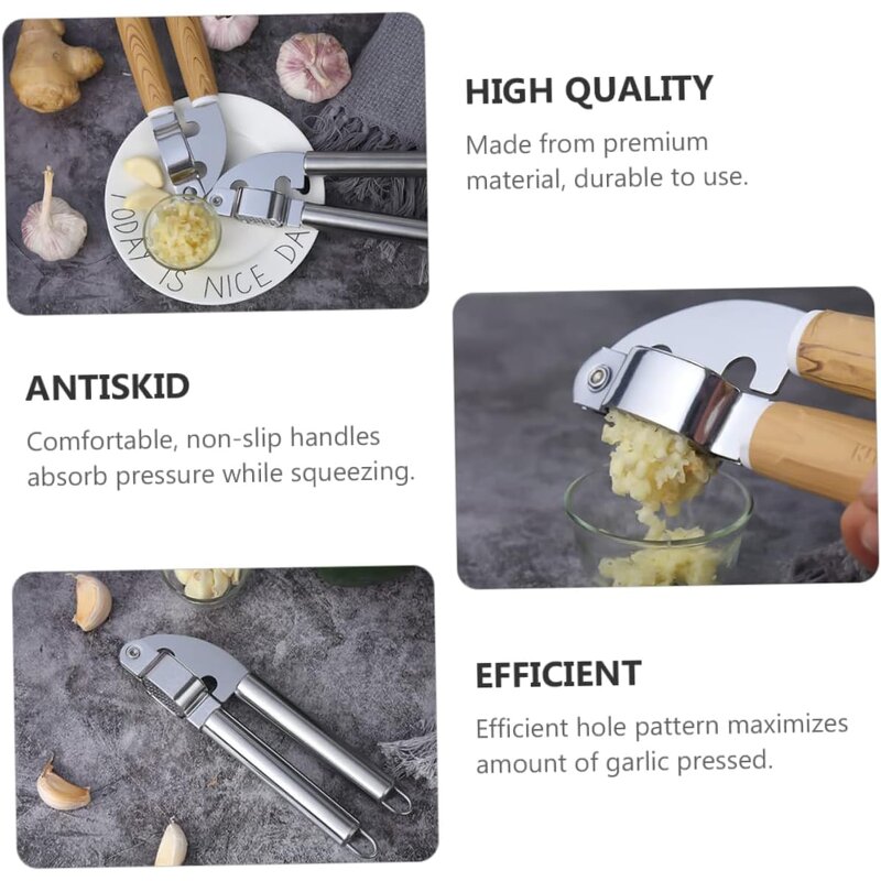 Garlic Press Supplier - OEM Kitchen Stainless Steel Ginger Crusher Tool