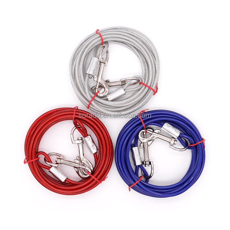 Dog Tie-Out Cable Manufacturer - OEM 2024 Premium Heavy Duty