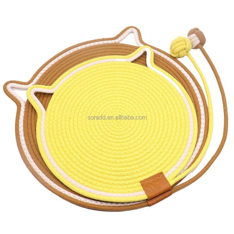 Cat Scratcher Nest Factory - OEM Cotton Cord Woven Natural Sisal