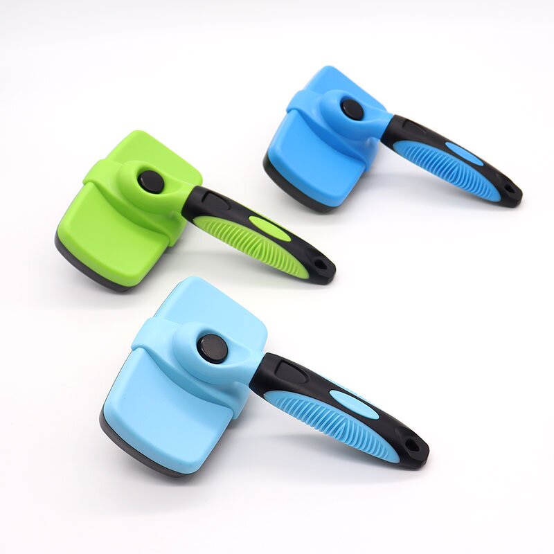 Pet Slicker Brush Factory - OEM Low MOQ Custom Logo Color