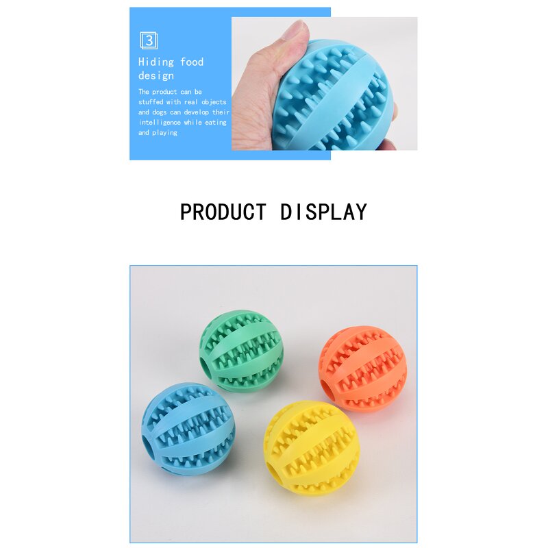 Dog Puzzle Ball Toy Manufacturer - OEM 2025 Durable Watermelon Rubber