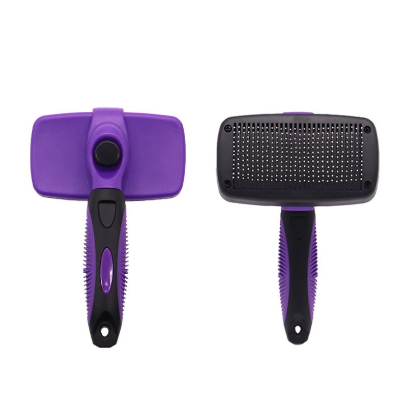 Pet Slicker Brush Factory - OEM Low MOQ Custom Logo Color