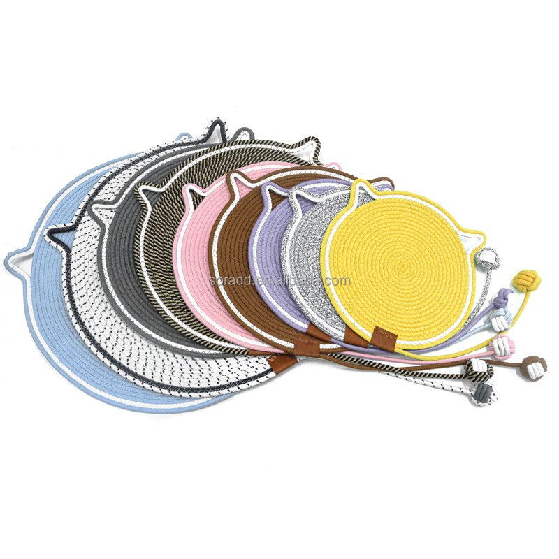 Cat Scratcher Nest Factory - OEM Cotton Cord Woven Natural Sisal