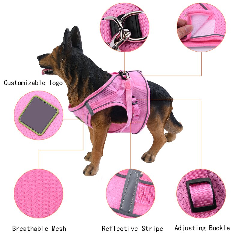 Pet Dog Harness Factory - OEM New Style No Pull Reflective