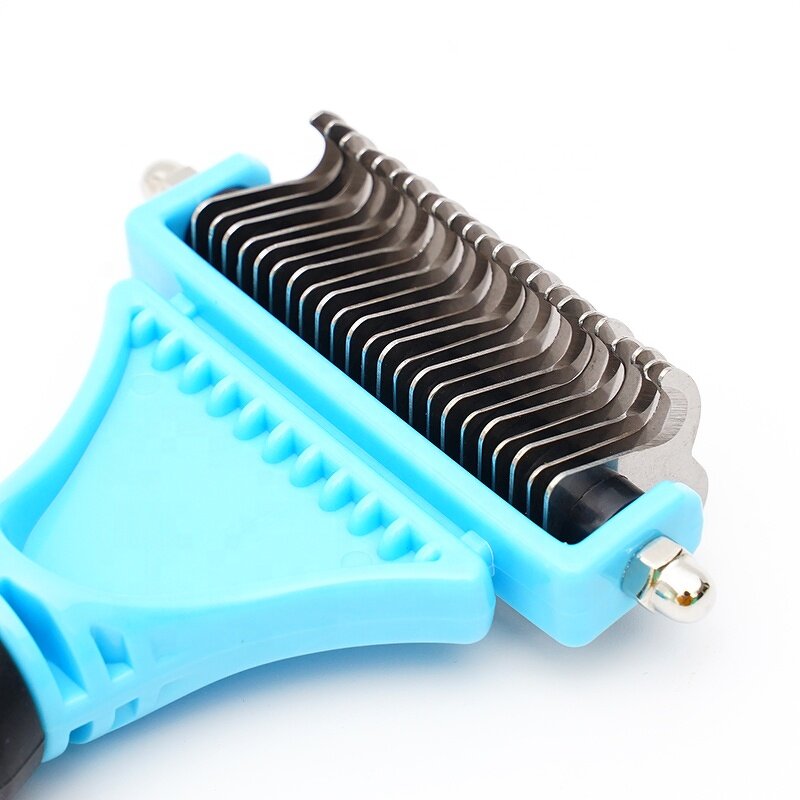 Pet Grooming Comb Factory - OEM Stainless Steel 23+12 Teeth