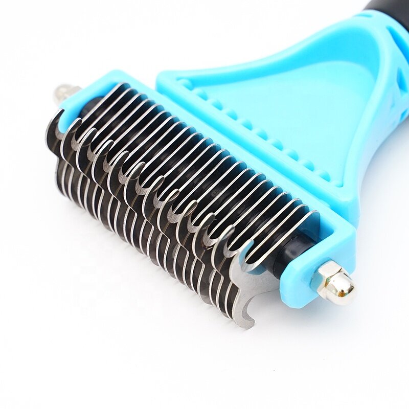 Pet Grooming Comb Factory - OEM Stainless Steel 23+12 Teeth