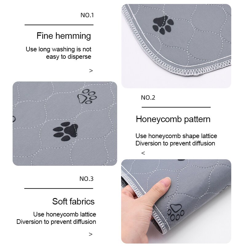 Reusable Puppy Pads Factory - OEM 2024 Hot Sales Super Absorbing