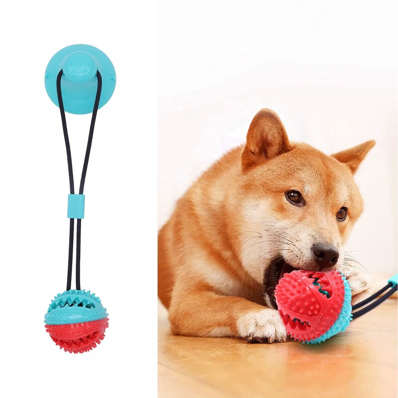 Dog Food Dispensing Ball Factory - OEM Interactive Tug of War Toy
