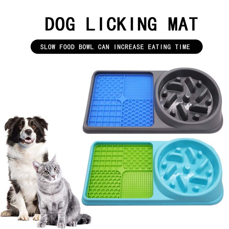 Pet Slow Feeder Bowl Factory - OEM ODM Private Label 2 in 1