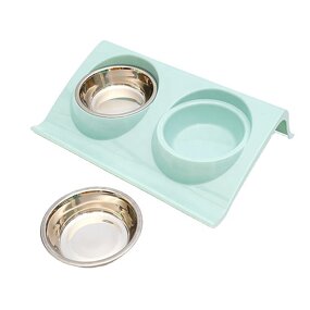 Pet Stainless Steel Bowls Factory - OEM Wholesale No Spill Non-Skid