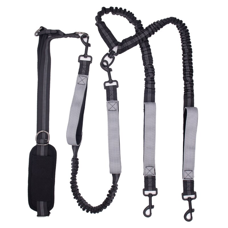 Waist Dog Leash Factory - OEM Dual Handle Adjustable Belt
