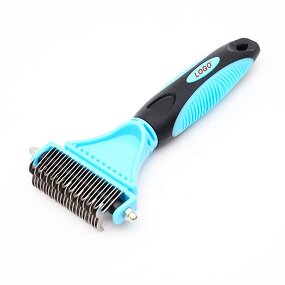 Pet Grooming Comb Factory - OEM Stainless Steel 23+12 Teeth