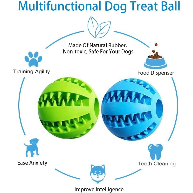 Dog Chew Ball Toy Manufacturer - OEM ODM Tough Natural Rubber