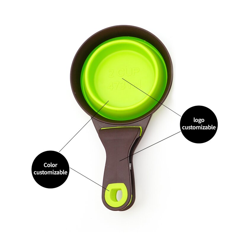 Pet Food Scoop Manufacturer - OEM Factory Custom Collapsible Cup