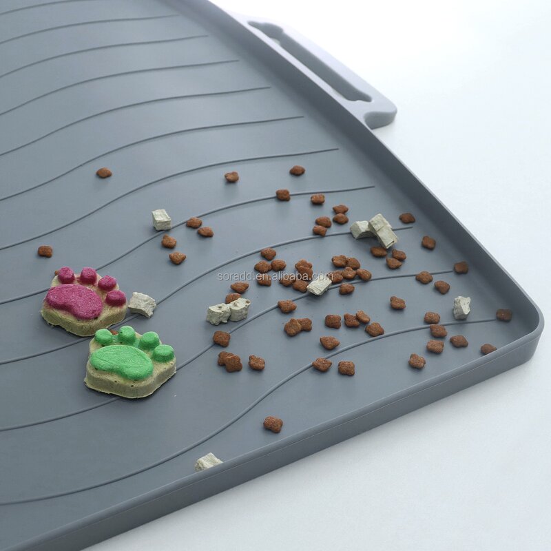 Pet Feeding Mat Factory - OEM 2025 New Large Washable Silicone