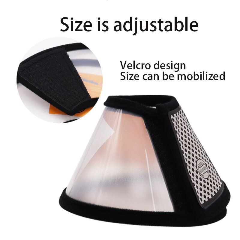 Pet E-Collar Factory - OEM Anti-Bite Lick Wound Healing Plastic