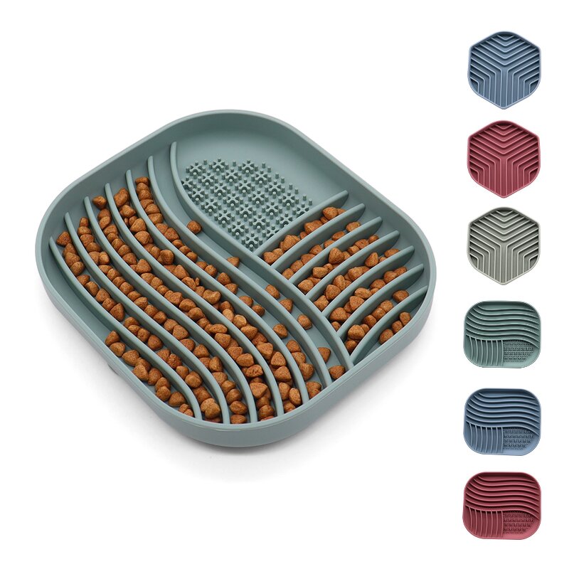 Pet Slow Feeder Bowl Factory - OEM Factory Custom Anti Gulping