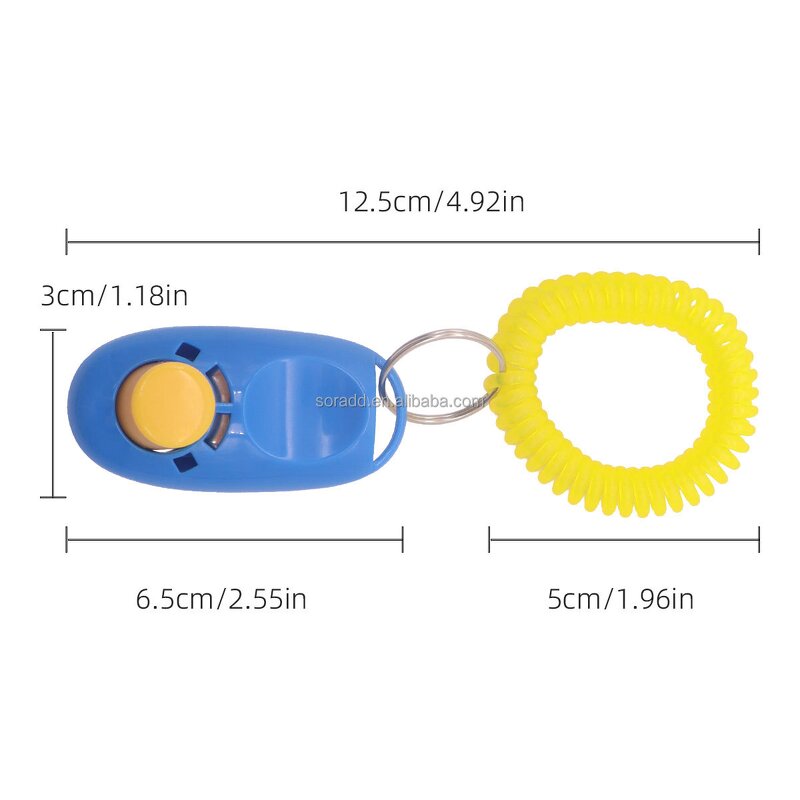 Pet Clicker Training Tool Factory - OEM Multicolor Wrist Band