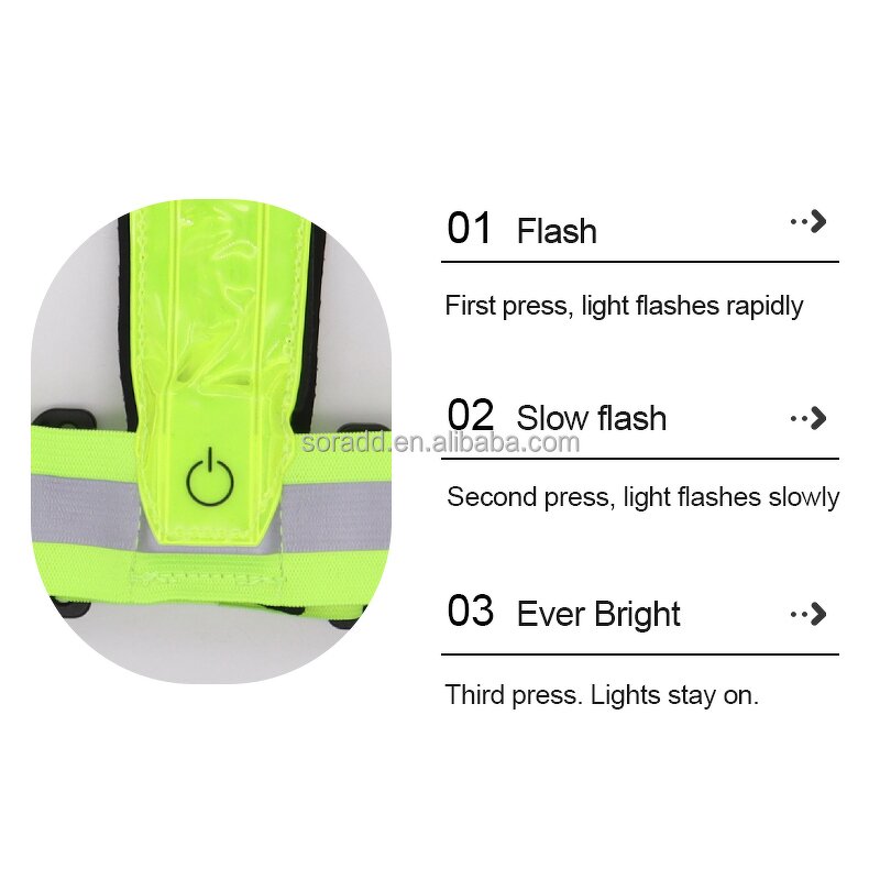 LED Safety Vest Manufacturer - OEM High Visibility USB Rechargeable