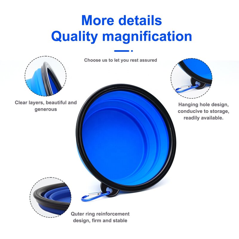 Pet Travel Bowl Manufacturer - OEM Wholesale BPA Free Collapsible