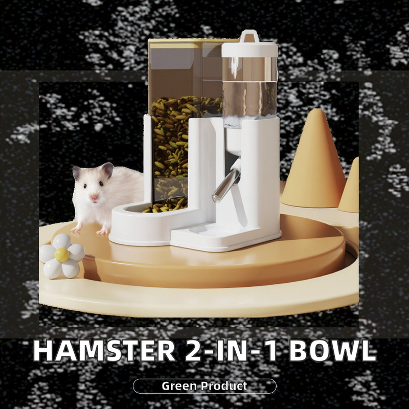 Hamster Feeder Factory - OEM Solid Pattern 2-in-1 Eco-Friendly