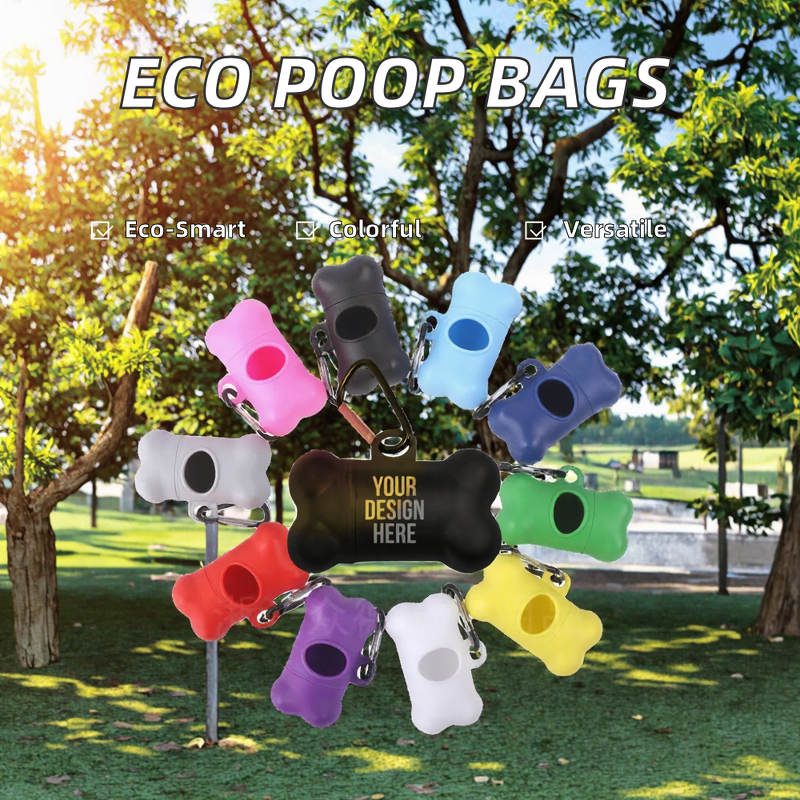 Dog Poop Bag Dispenser Factory - OEM Wholesale Outdoor Bone-Shape