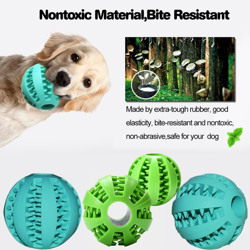 Dog Chew Ball Toy Manufacturer - OEM ODM Tough Natural Rubber