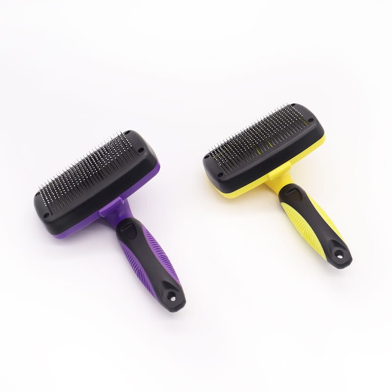 Pet Slicker Brush Factory - OEM Low MOQ Custom Logo Color