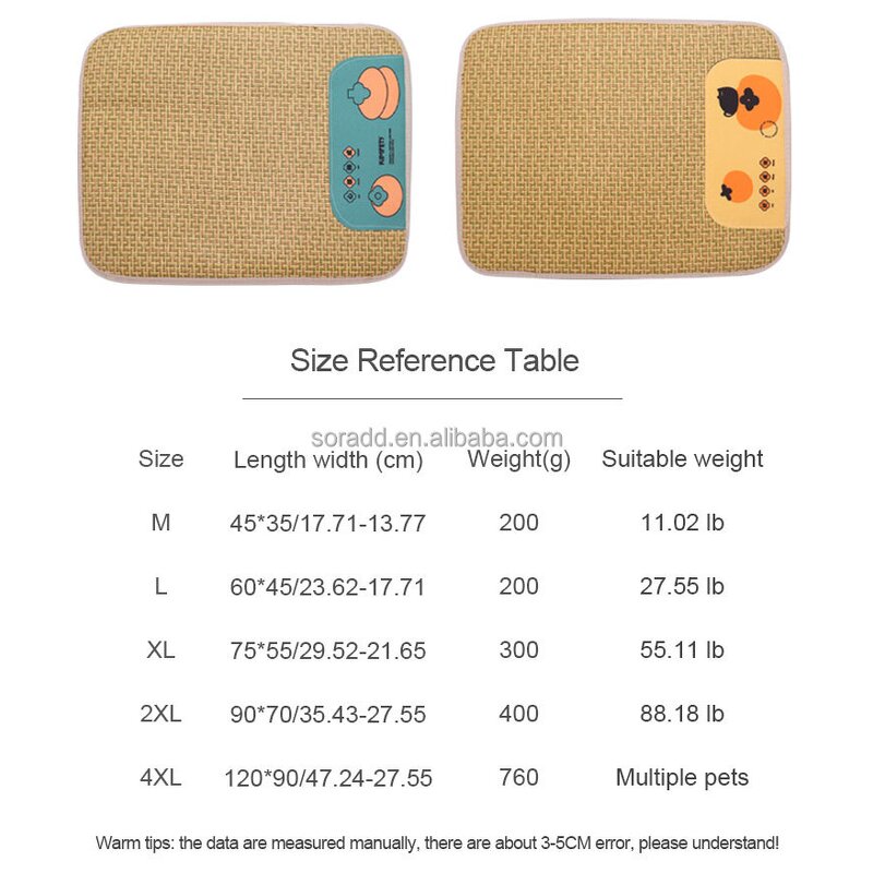 Pet Cooling Bed Manufacturer - OEM Small Medium Dog Rattan Lounger